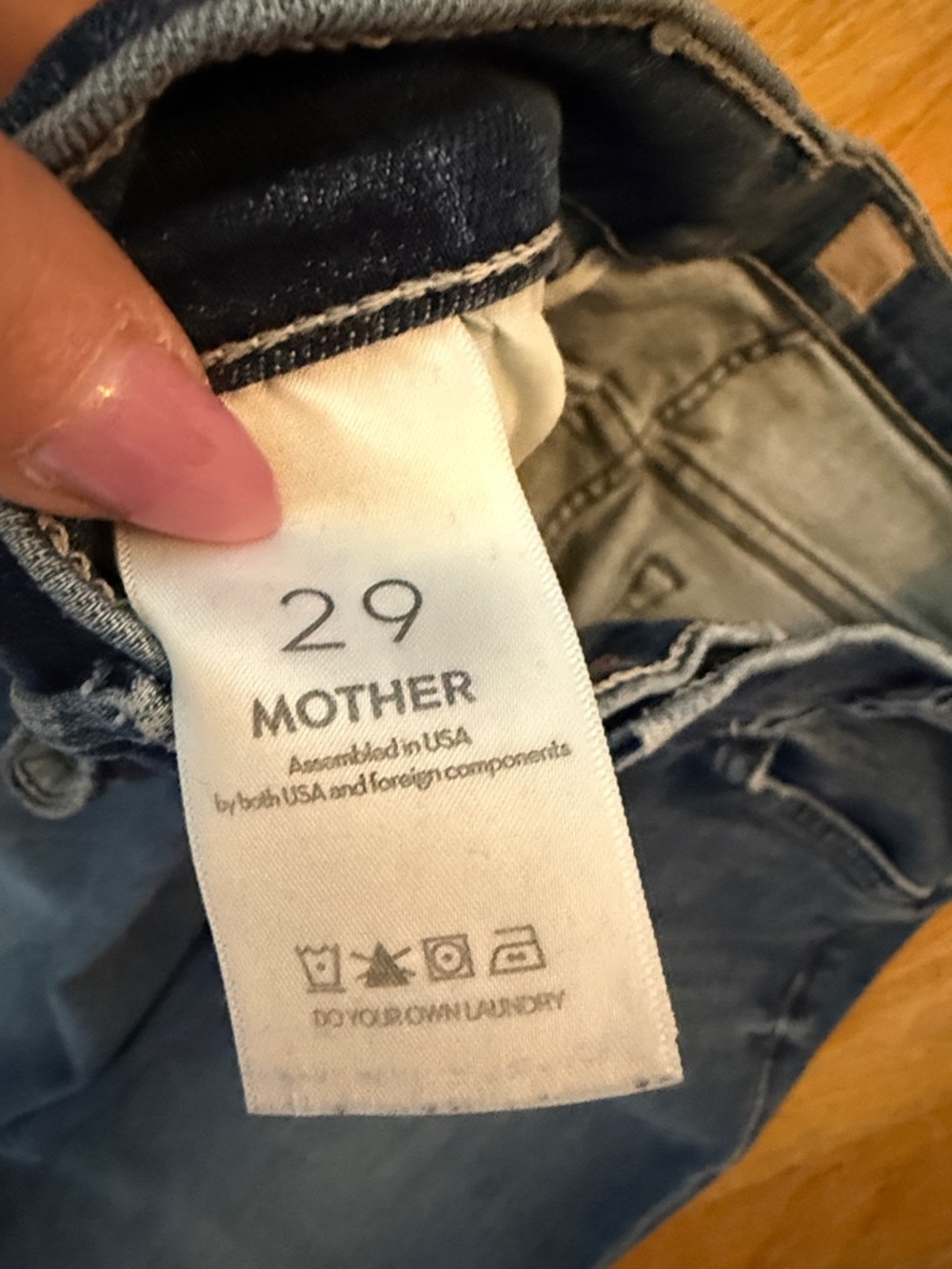 Mother The Hustler Roller Skimp size 29 - Picture 5 of 8